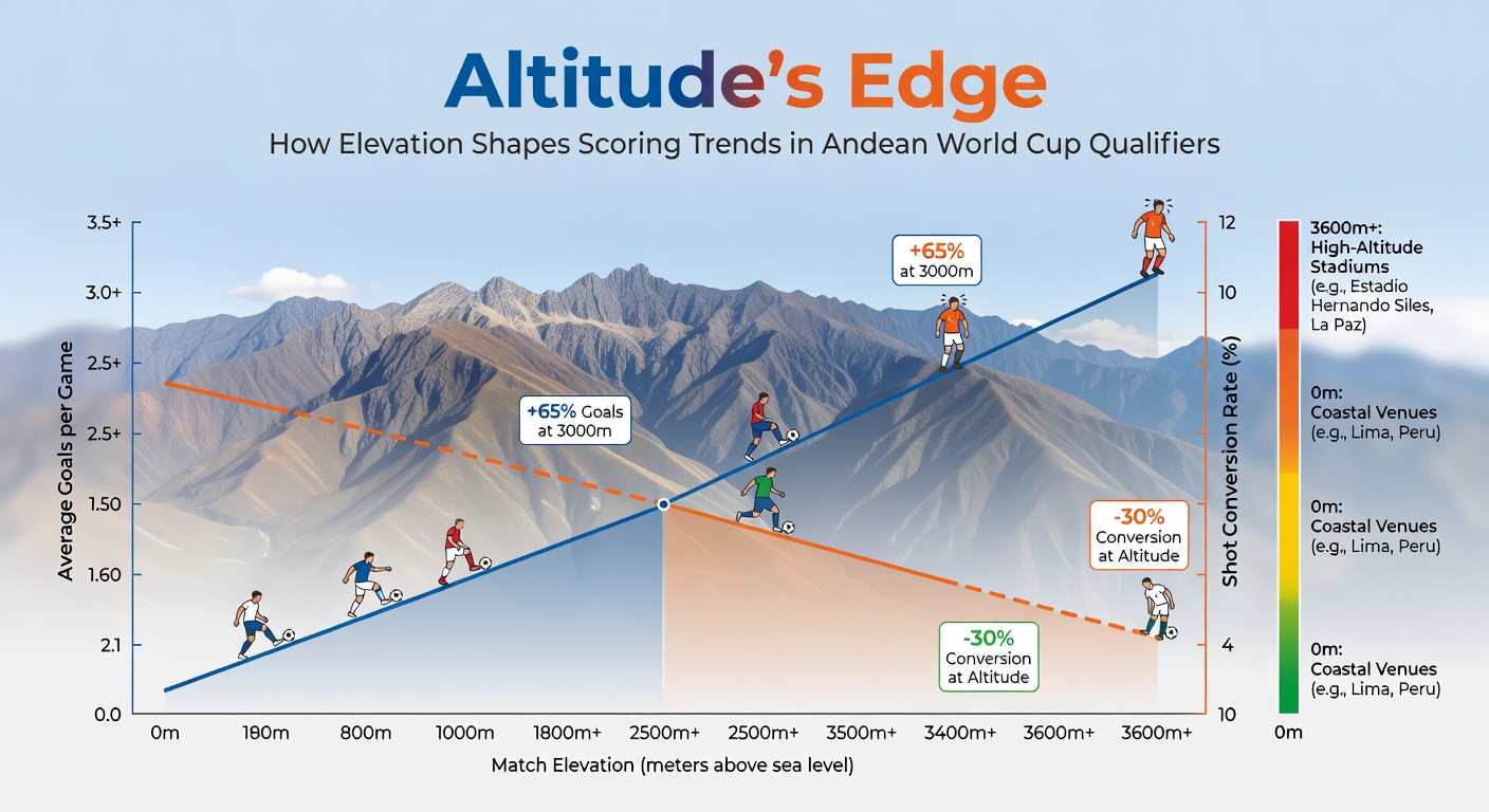 Players adapting to high-altitude conditions during an Andean qualifier