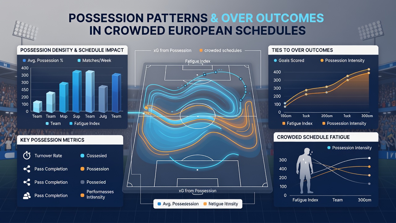 Players maintaining possession in a high-tempo European league match under fixture congestion