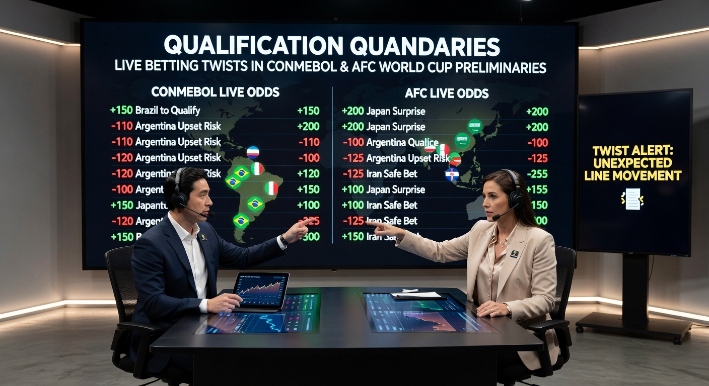 AFC World Cup preliminary showdown under rainy skies, capturing the gritty resilience that leads to late-game betting twists