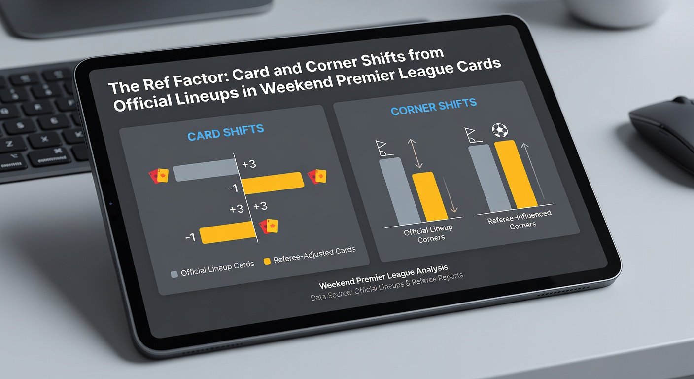 Close-up of corner kick setup in a bustling Premier League stadium, illustrating lineup-driven corner opportunities