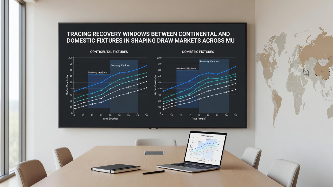 Data charts displaying draw probability shifts linked to fixture recovery intervals